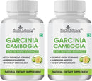 Garcinia Cambogia For Weight Loss 800mg 60% HCA Supplement (Pack of 2)